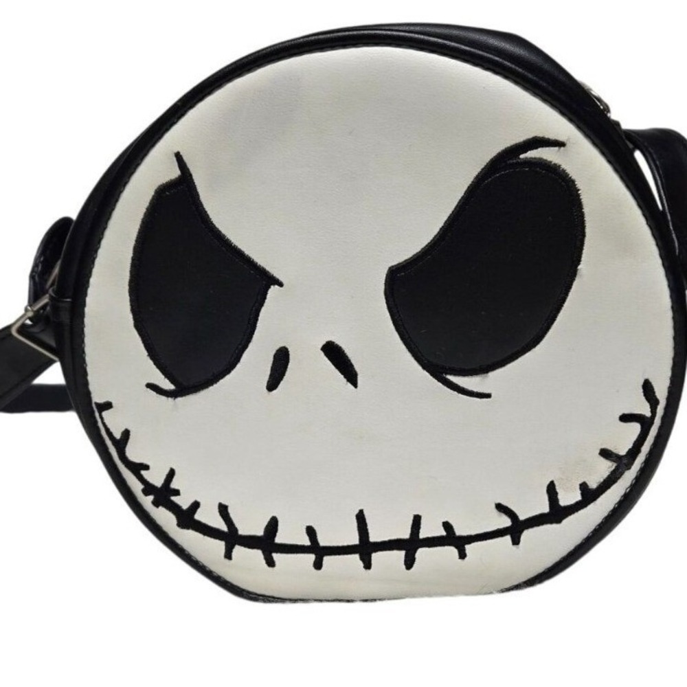 Nightmare Before Christmas Jack‎ Skellington Crossbody Bag Purse Round Halloween